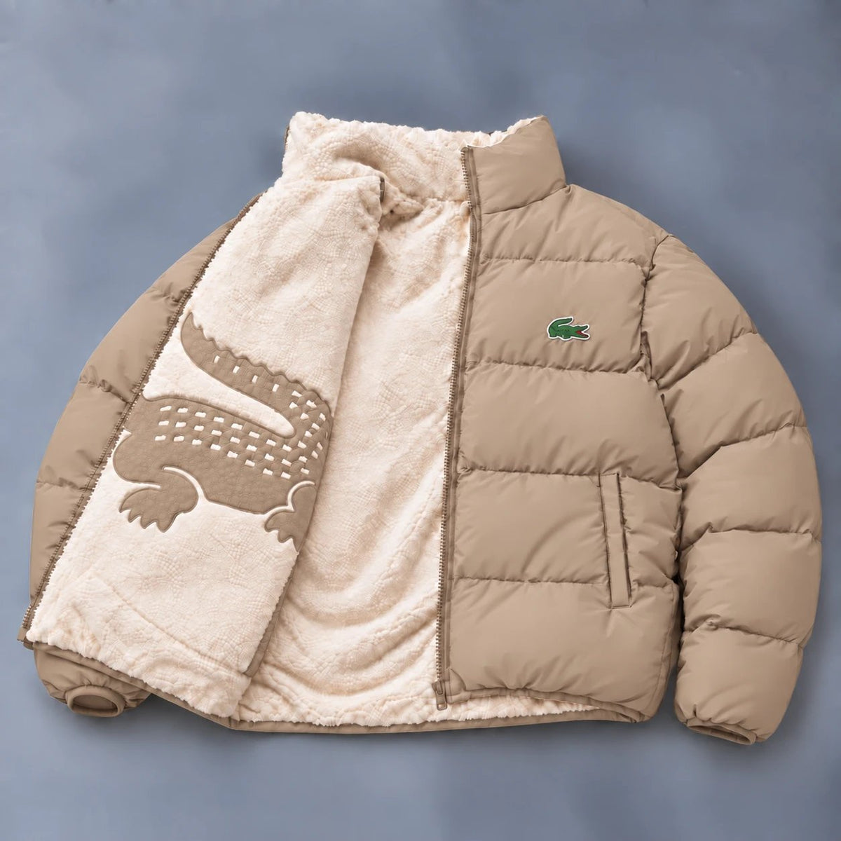 Dual-Face Sherpa Puffer