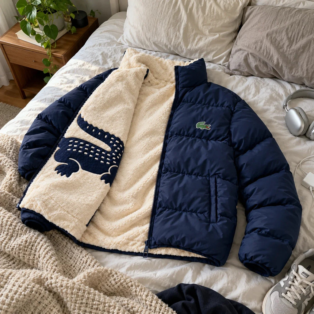 Dual-Face Winter Puffer