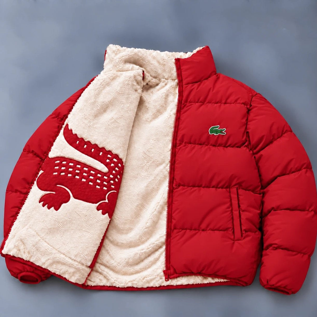 Dual-Face Sherpa Puffer